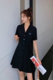 现货X1012P90K1482021夏季新款不规则百褶连衣裙，女装连衣裙，浙宝088
