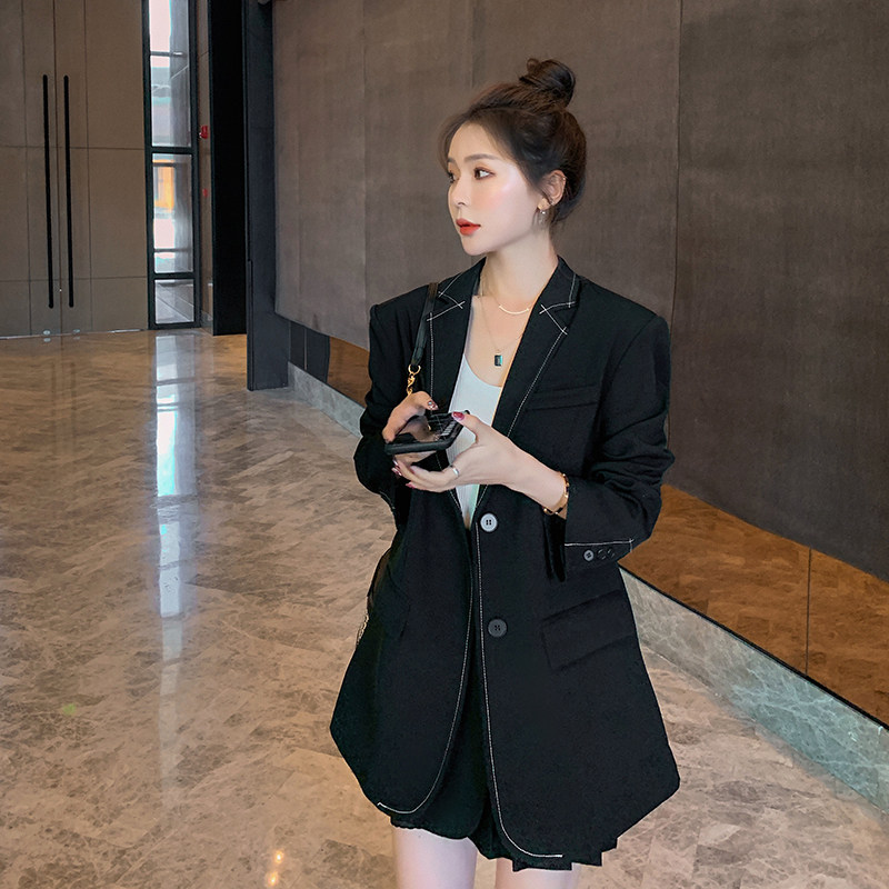 现货X976P110K168   2021春装新款小西装外套女图片