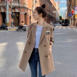 大量现货X952P110K1682024新款学院风袖标小西装外套，女装西装，浙宝088