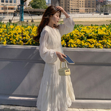 现货M526P115K1682024春夏装长款高品质中长款连衣裙，女装连衣裙，浙宝088