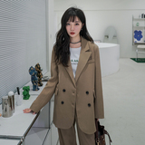 LeceaAlice御姐炸街西装套装2025春季新款韩版休闲气质长裤女，女装套装/套裙，浙宝088
