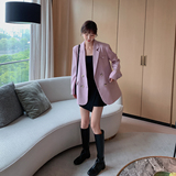 X820P105K1682021秋装新款西装外套两色，女装西装，浙宝088