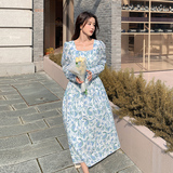 现货M651P105K1582024春夏装长款高品质中长款连衣裙，女装连衣裙，浙宝088