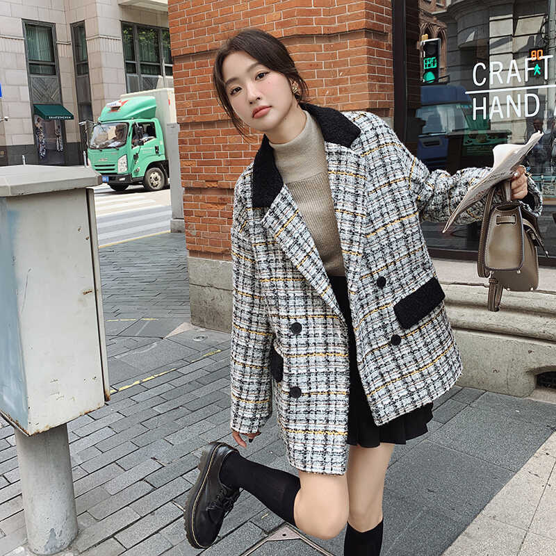 现货M668P135K1982024秋冬装毛呢小香风外套小西装,女装毛呢外套,浙宝088