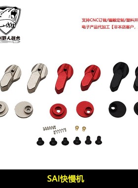 【SAI快慢机】SAI Radian 双边快慢机模型装饰配件外贸版