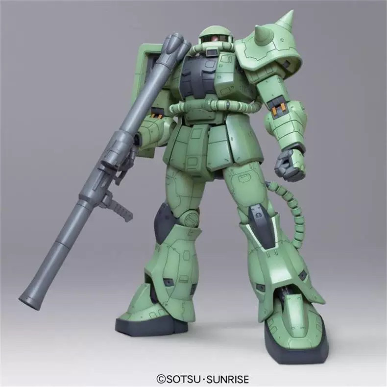 现货 万代 大比例 MEGA 1/48 量产型绿扎古 Zaku 高达拼装模型