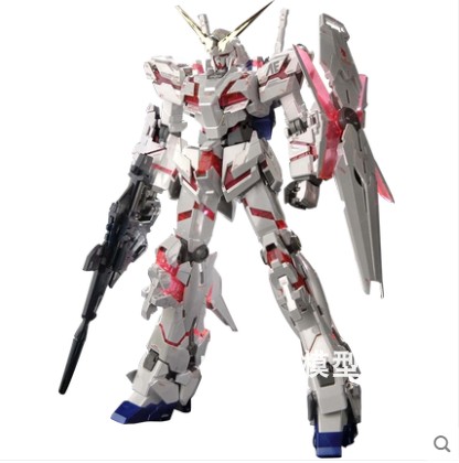万代模型 mg 1/100 独角兽高达/gundam ver ka涂层版