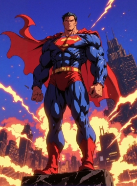 寿屋成品模型 Superman 1/10 ARTFX+STATUE  DC 新52 超人手办