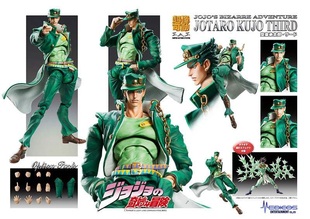 MEDICOS 超像可动 限定绿 空条承太郎手办 JOJO的奇妙冒险 现货