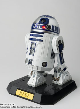万代 超合金模型 星球大战 新希望 R2D2 C3PO礼仪机器人