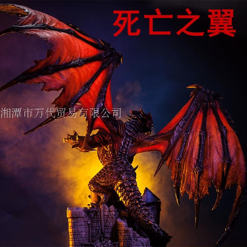 sideshow 魔兽巨龙炉石传说死亡之翼耐萨里奥雕像 运费顺丰到付