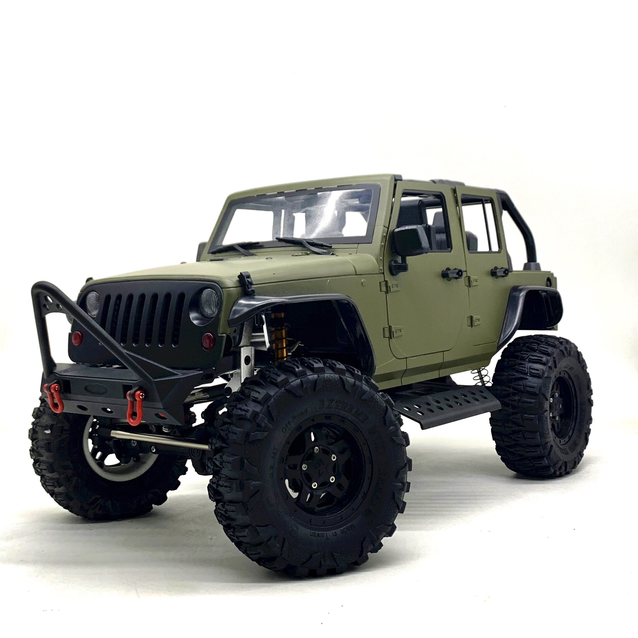 PARACHI WRANGLER CLIMBING CAR HIGH AND LOW SPEED SHIFT FRAME NYLON METAL FRONT GEARBOX CAN BE CUSTOMIZED SCX10