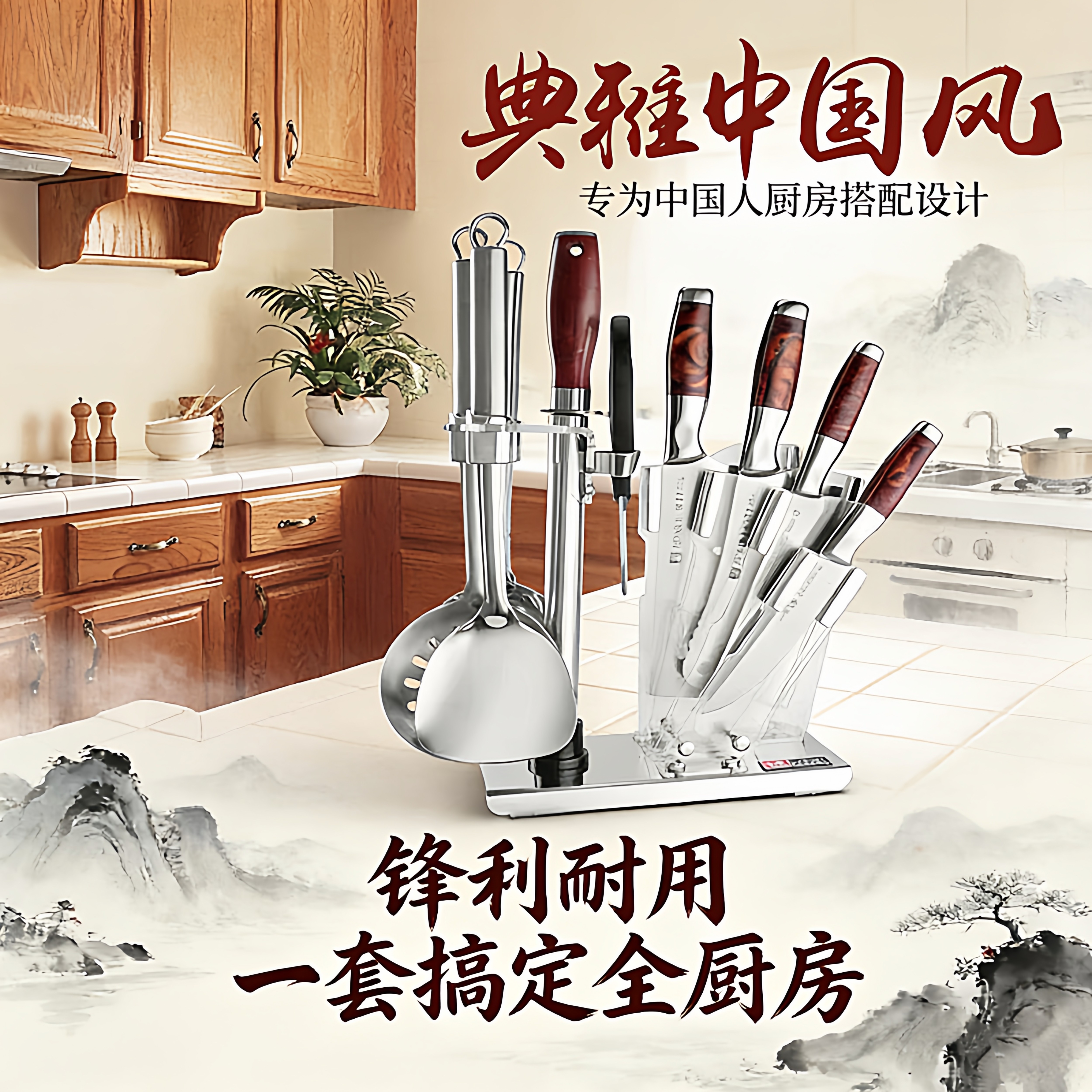 斩切两用多功能刀架家用