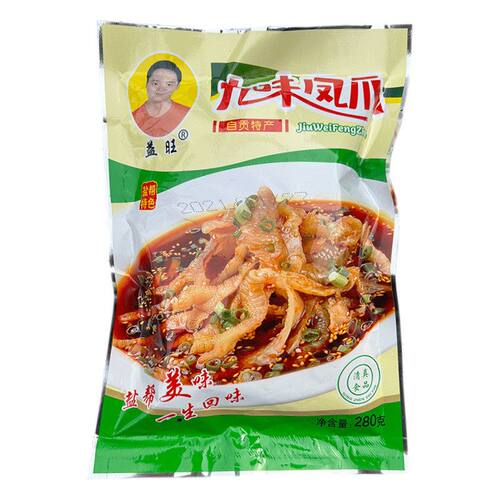 益旺九味整箱红油酒店冷盘凤爪