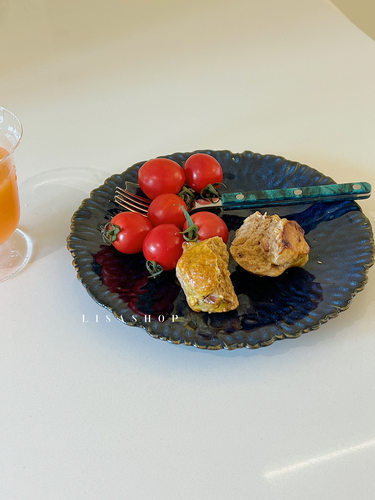 陶瓷窑变陶瓷餐具平盘