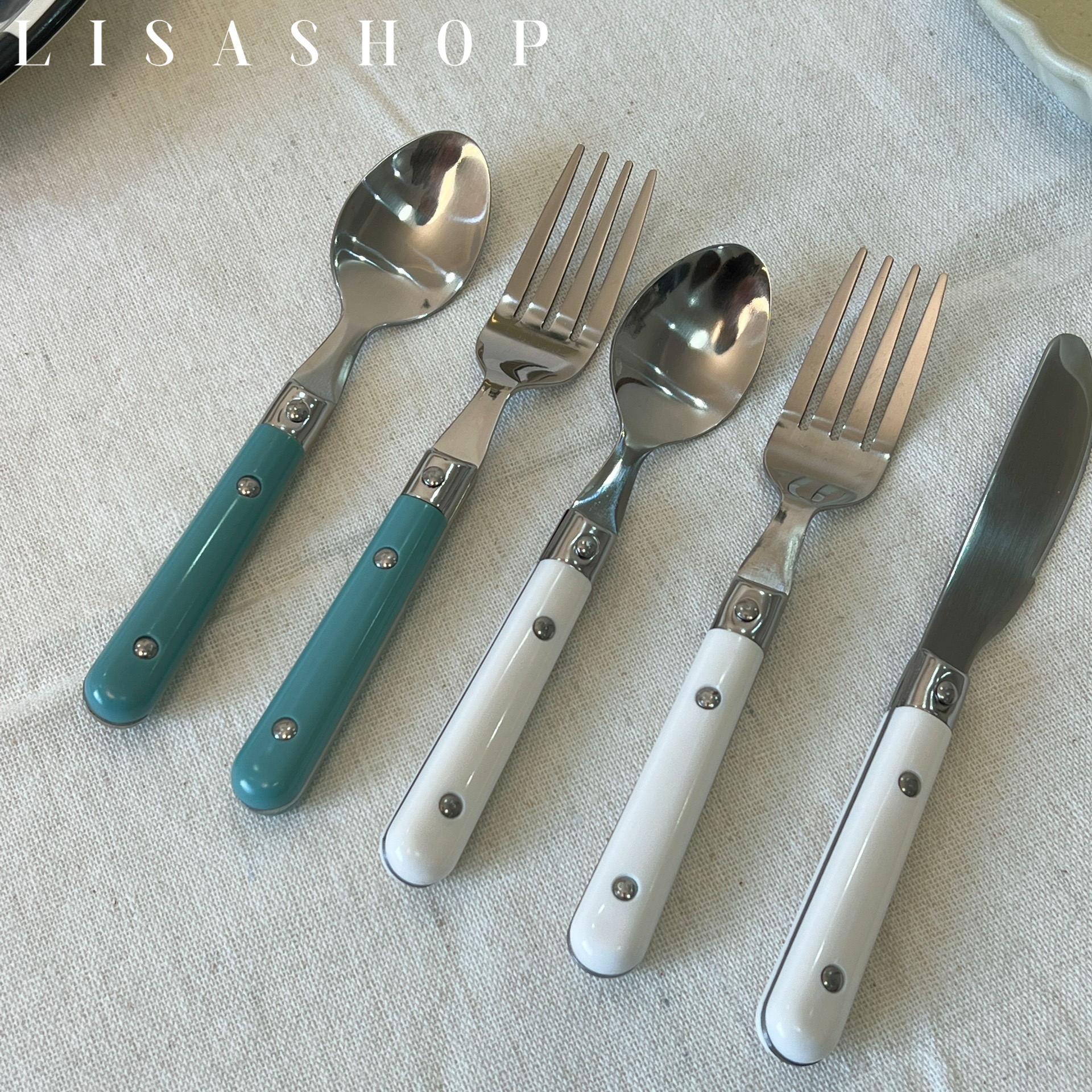法式可爱不锈钢西餐具