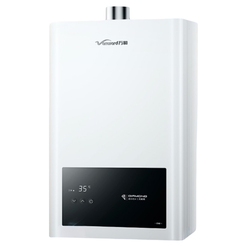 万和JSQ24-12Q2强排式燃气热水器天然气12升水伺服恒温无氧铜水箱