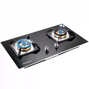 奇田燃气灶双灶家用猛火煤气液化气天然气台嵌两用一级能效A16-09