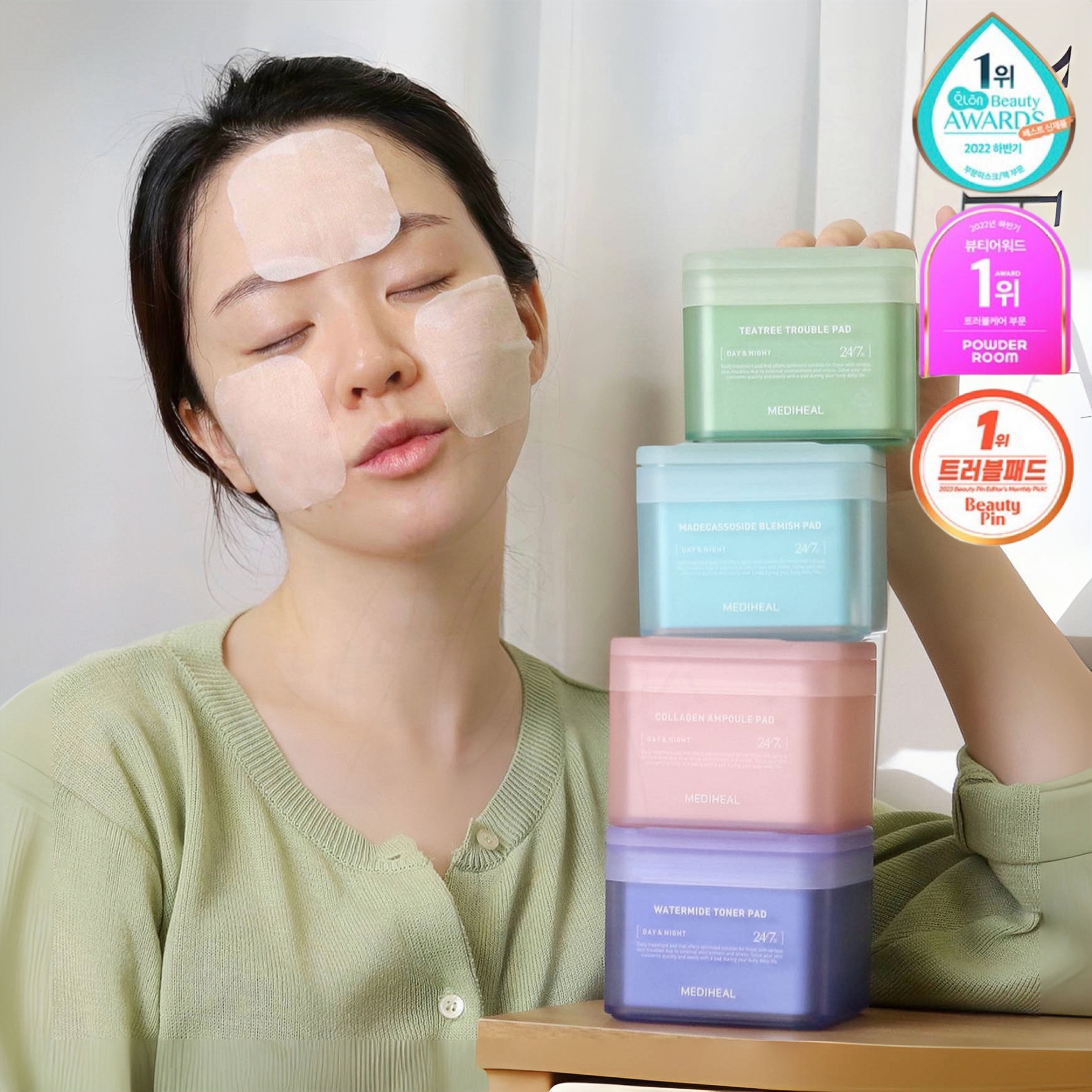 积雪草棉片贴二次清洁保湿舒缓