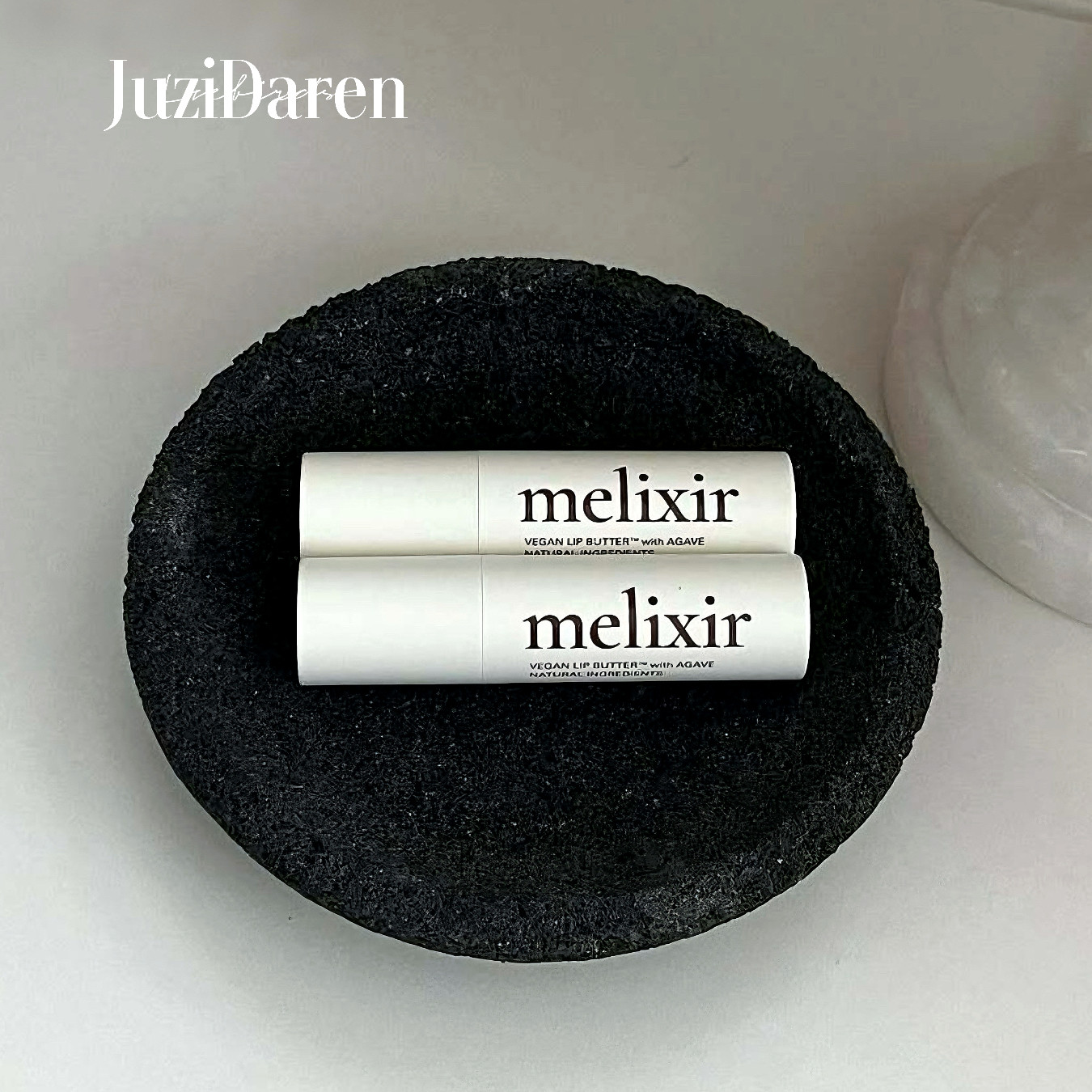 唇焱可用▲melixir纯素有色润唇膏 保湿滋润防干裂护唇尹净汉同款