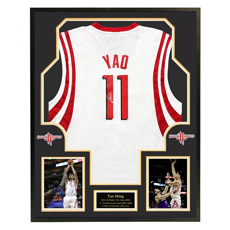 nba篮球明星姚明创意挂画生日礼物送男友相框海报壁画球衣装饰画