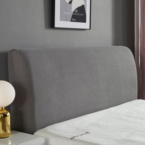 弹力床头罩全包款床头靠垫布