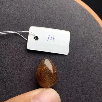 铜钛晶戒面铜发晶蛋面天然水晶