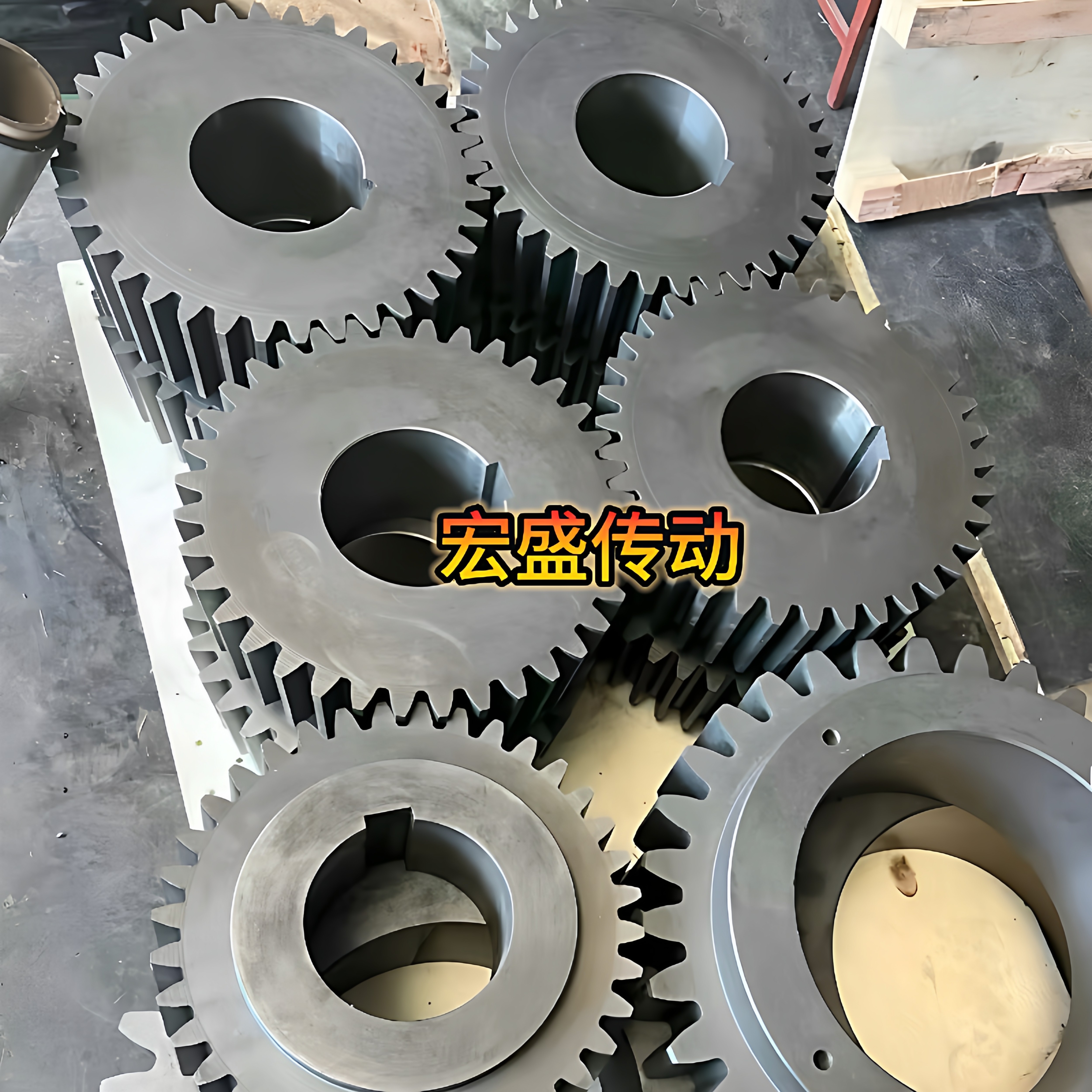 齿轮链轮加工定做高强度耐磨42CrMo/40Cr/20Cr材质调质渗碳链齿轮
