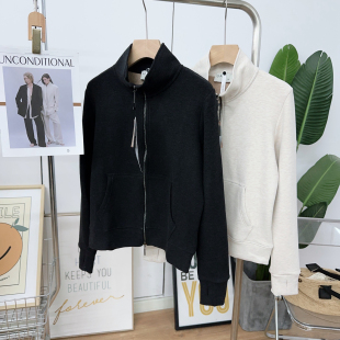 短款 立领外套女加厚2025秋冬新款 内搭保暖加绒开衫 修身 上衣 拉链衫