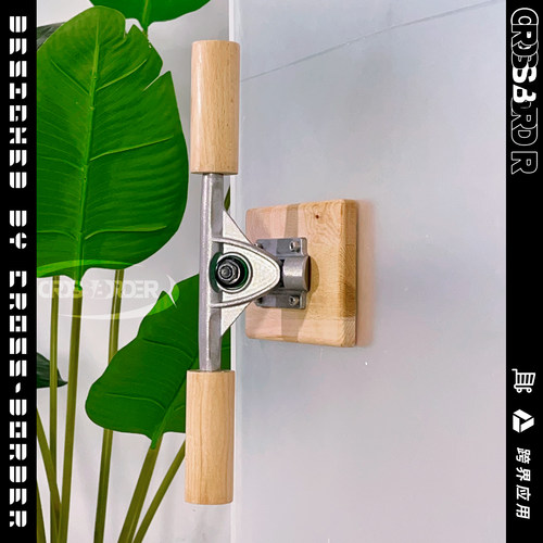 小店玻璃个性门把手定制