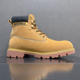 真皮大黄靴休闲中帮马丁靴户外登山靴工装 尾货清仓特价 捡漏男鞋 靴