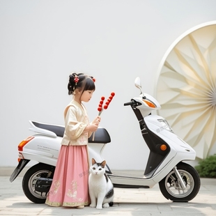 适用轻骑铃木踏板摩托车QS125T 3A锋彩可动泥板固定前泥板原厂