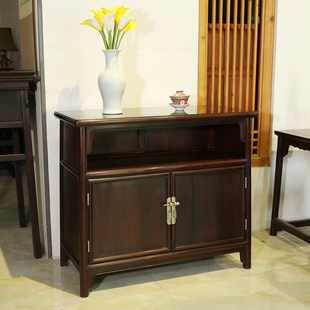 红木东非酸枝餐边柜明式中式实木家具
