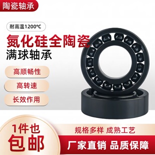 氮化硅全陶瓷轴承满球6200 6201 6202 6203 6204 6205 6206 6210C