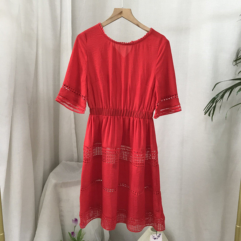 【oe】孤品S码夏季女装吊带+短袖连衣裙套装 37-3-3488