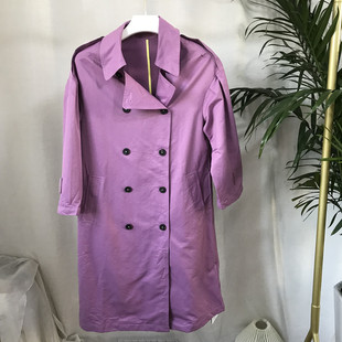 修身 中长款 风衣外套女外衣春秋 英伦风韩版 1225