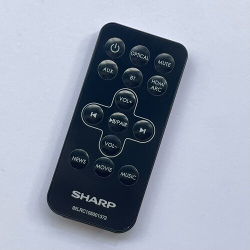 新遥控器适用SHARP夏普HT-SB115 SBW115 SBW110 SBW160 2.1 音响