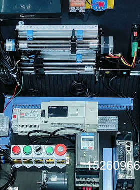 议价三菱巨无霸套餐，三菱FX3UPLC学习箱， PLC学习机自己议价