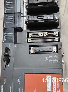 议价全新三菱PLC一套，包含A173UHCPU主机和多个模块，拆机品二手