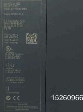 议价全新西门子SIMATIC S7-1500 CPU1511-1 P二手议价