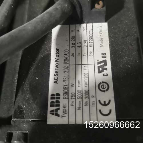 议价ABB伺服电机ESM08X-751-302-T2N0A00出议价