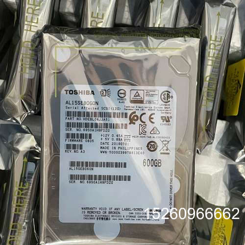 议价全新东芝AL15SEB060N 600G 10K  12G议价