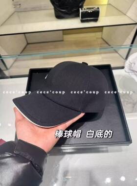 ALIDA ONE  专柜同款 爆款！闭眼入！新品 26ss 经典黑色休闲鸭舌
