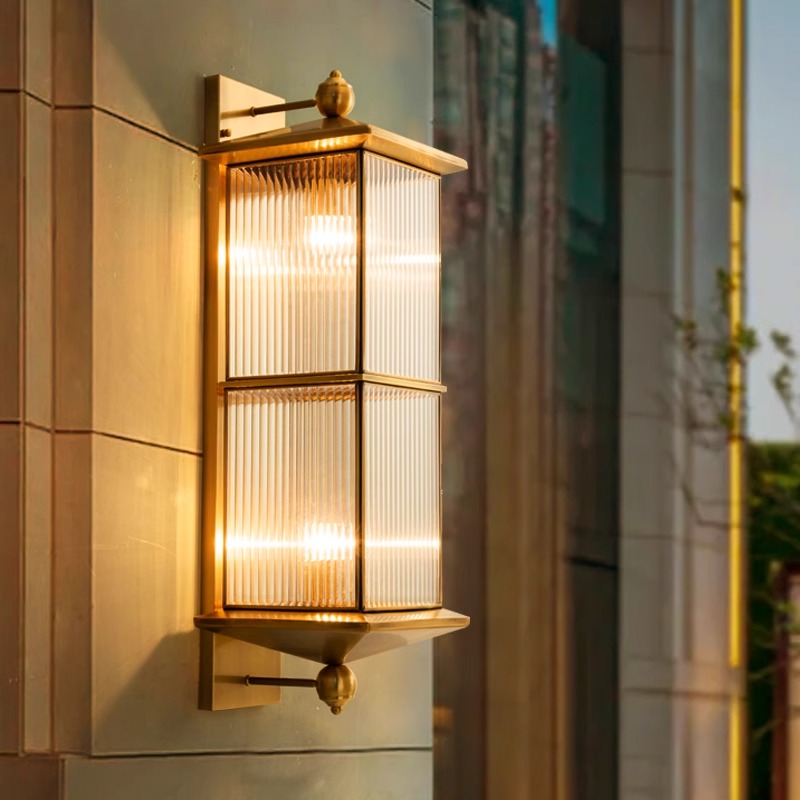 fosen壁灯全铜户外庭院灯