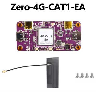 thumbnail for Raspberry Pi Zero 4G Cat1 with USB HUB Expansion Board supports 2W LTE GPS EA EU