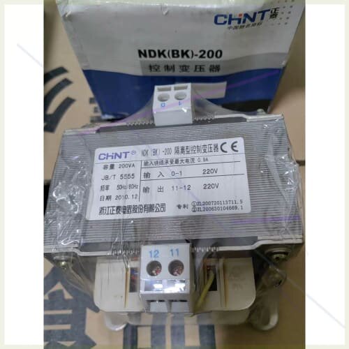 议价NDK(BK)一200隔离型控制变压器，电压380一36