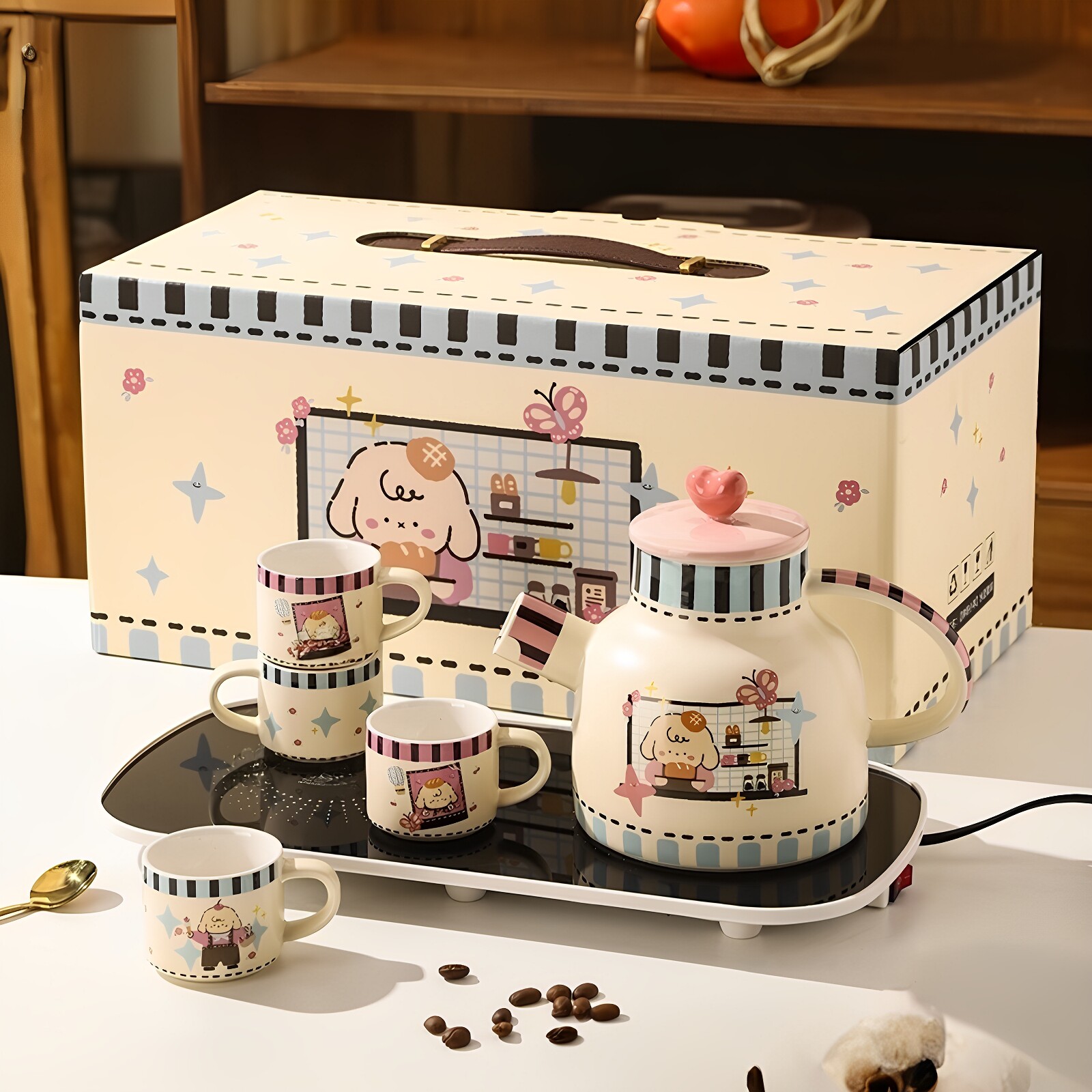 乔迁新居礼物茶具礼盒套装小众高级养生暖居实用搬家伴手礼女生