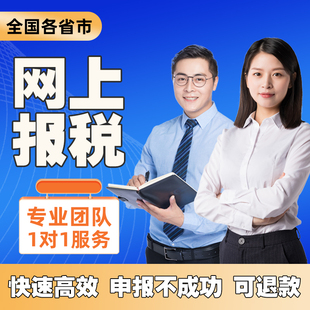 企业网上报税全国小规模一般纳税人0申报零申报税务申报纳税申报