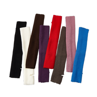 花潮花汐秋冬加厚保暖瑜伽袜套毛线堆堆袜女舞蹈膝下半腿踩脚袜套