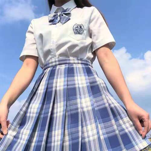 厂家直发JK制服套装百褶裙日系